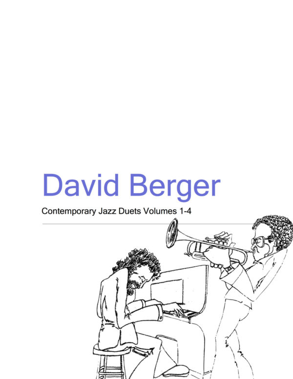 Berger, David Contemporary Jazz Duets V.1-4