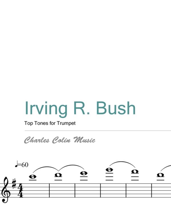Bush, Top Tones for Trumpet PDF