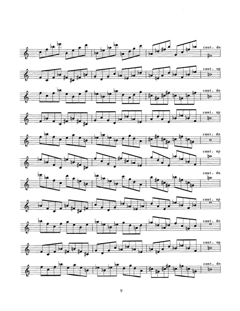 D'Aveni, Jazz Trumpet Technique Vol.1 Flexibility-p11a
