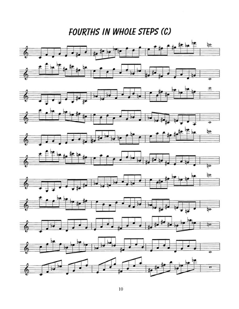 D'Aveni, Jazz Trumpet Technique Vol.1 Flexibility-p12a