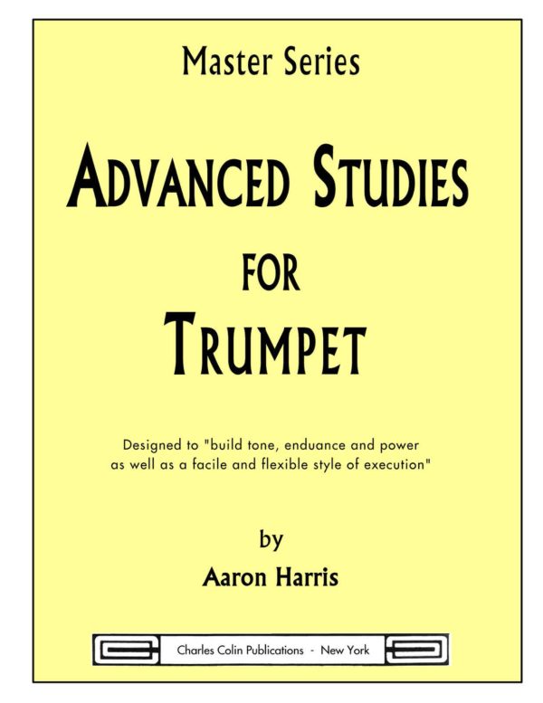 Harris, Aaron Advanced Studies For Trumpet