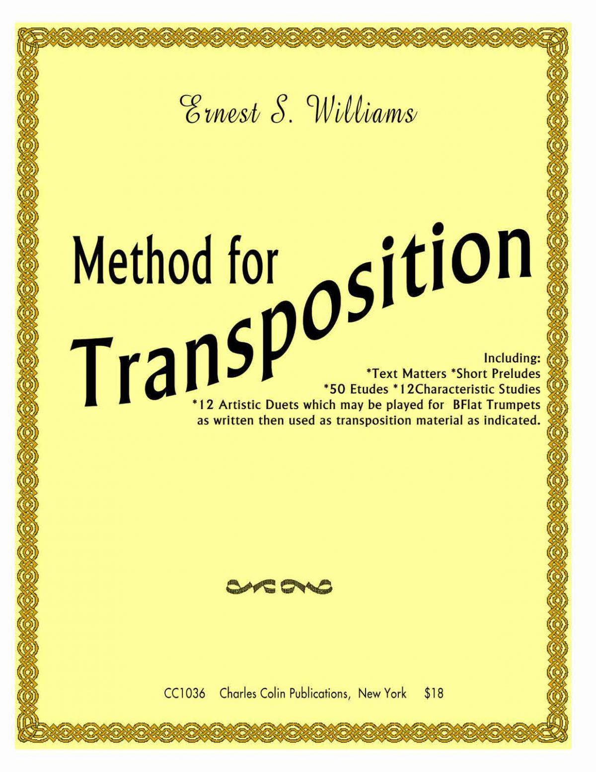 Williams, Method For Transposition PDF