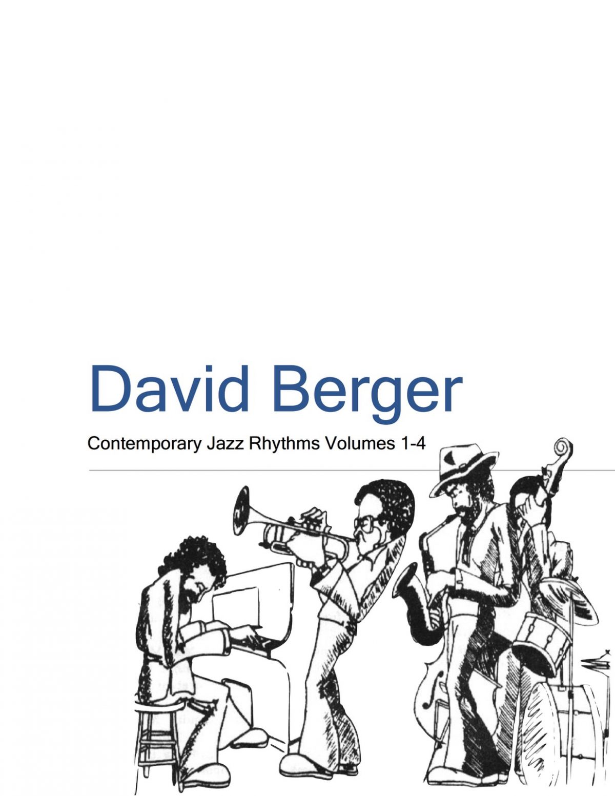 Berger, David Contemporary Jazz Rhythms V.1-4-1