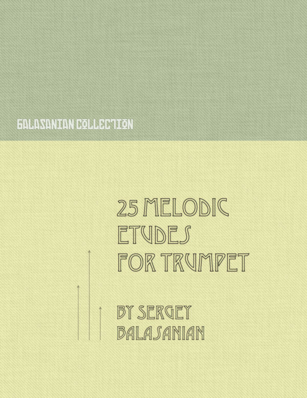 Balasanyan, 25 Melodic Etudes