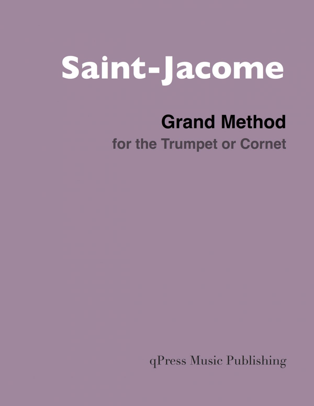 St. Jacome Grand Method