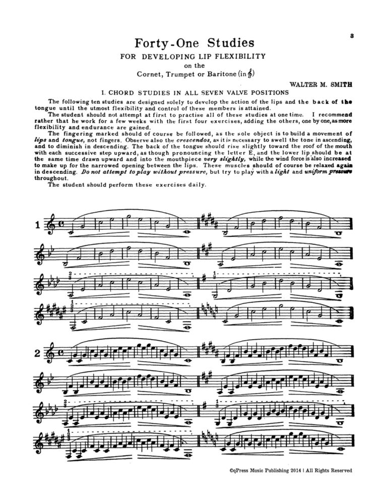 Smith, Walter M, Lip Flexibility for Trumpet-p03