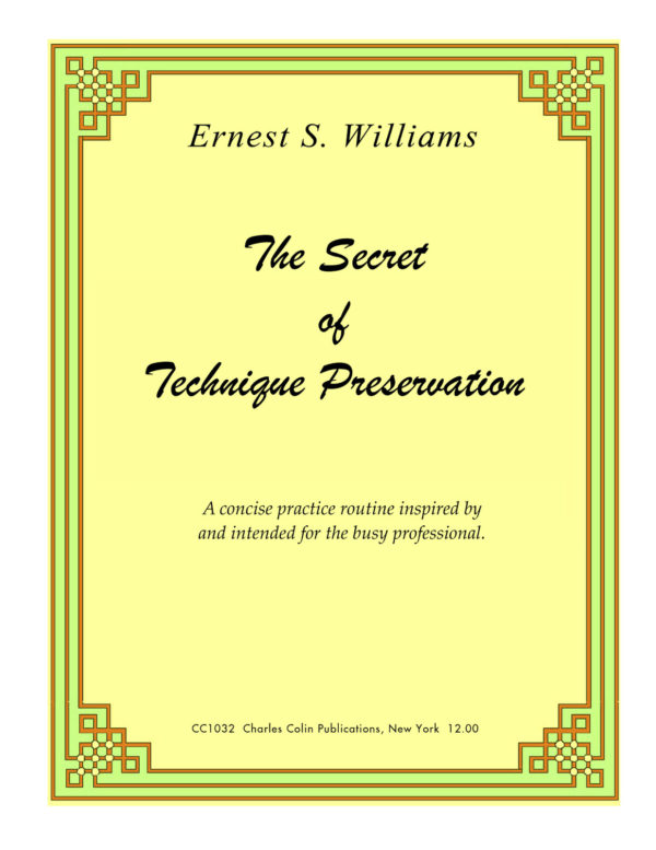 Williams, The Secret of Technique Preservation PDF