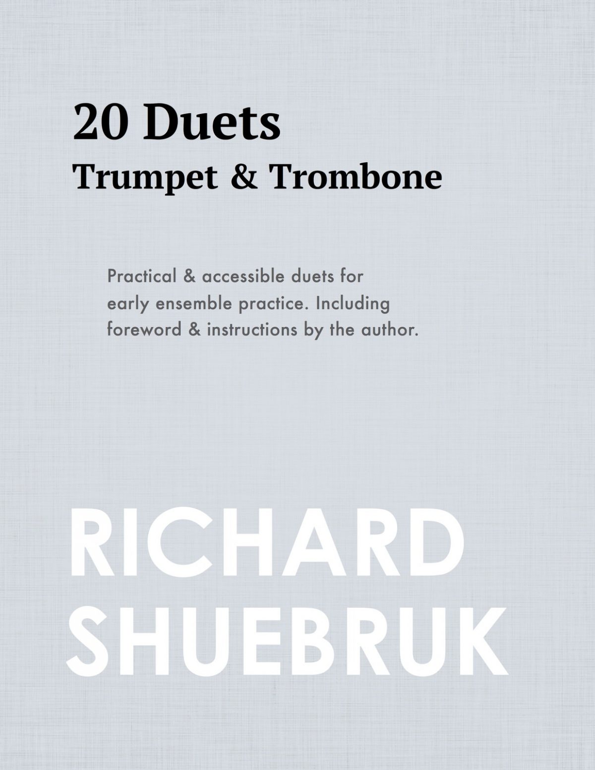 20 Duets for Trumpet & Trombone