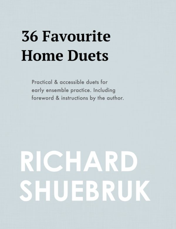 Shuebruk, 36 Favorite Home Duets-p01