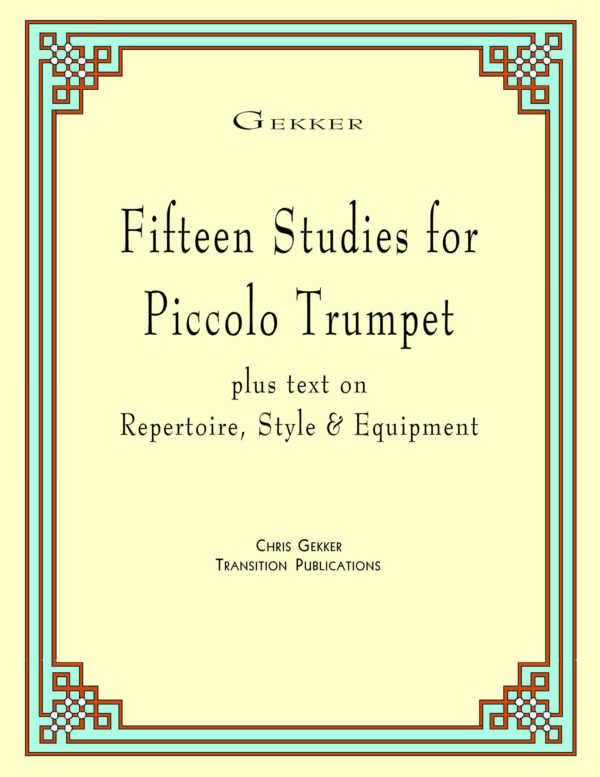 15 Studies for Piccolo Trumpet