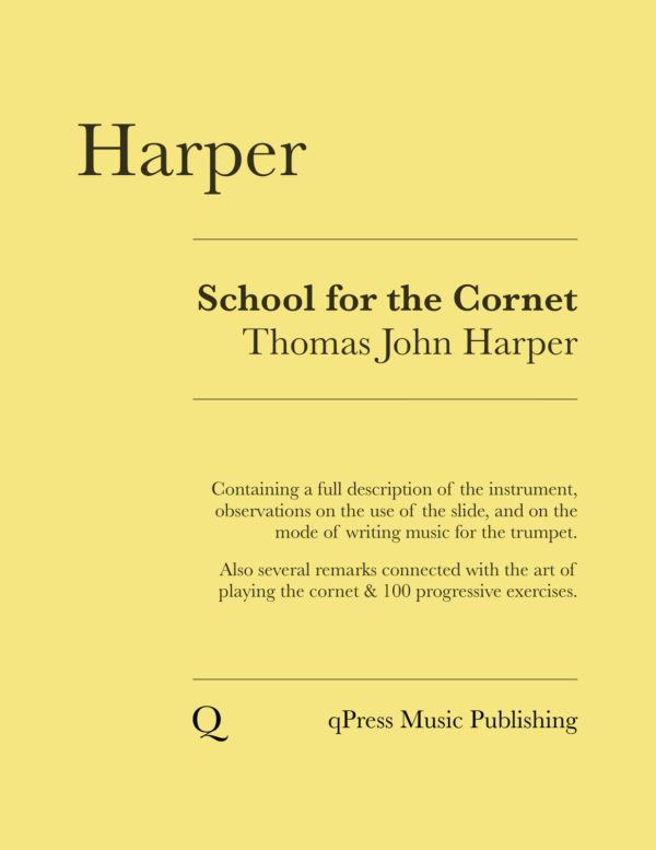 Harper, School for the Trumpet