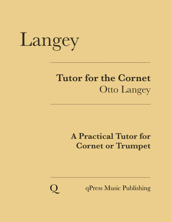 Langey, Otto Tutor for Cornet