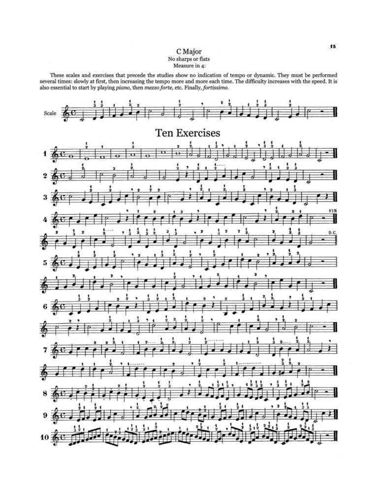 Clodomir, Complete Method for Trumpet or Cornet-p017