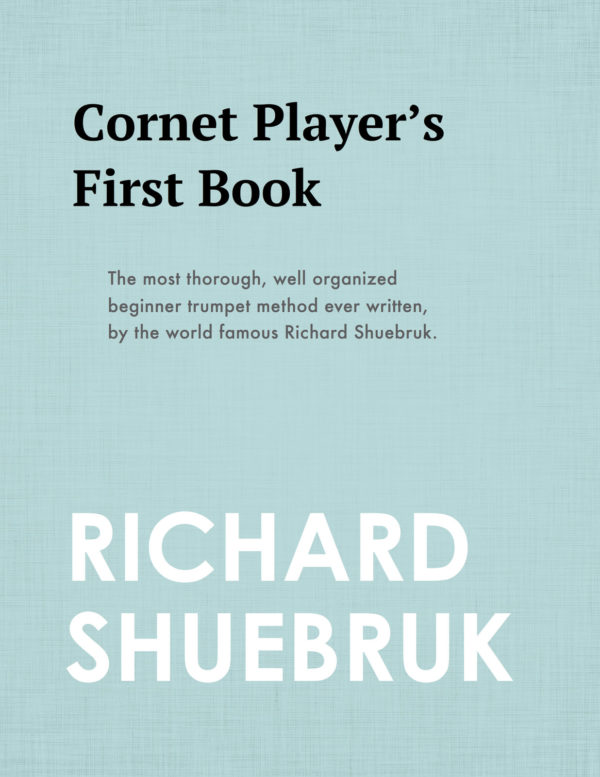 Shuebruk, The Cornet Player's First Book-p01