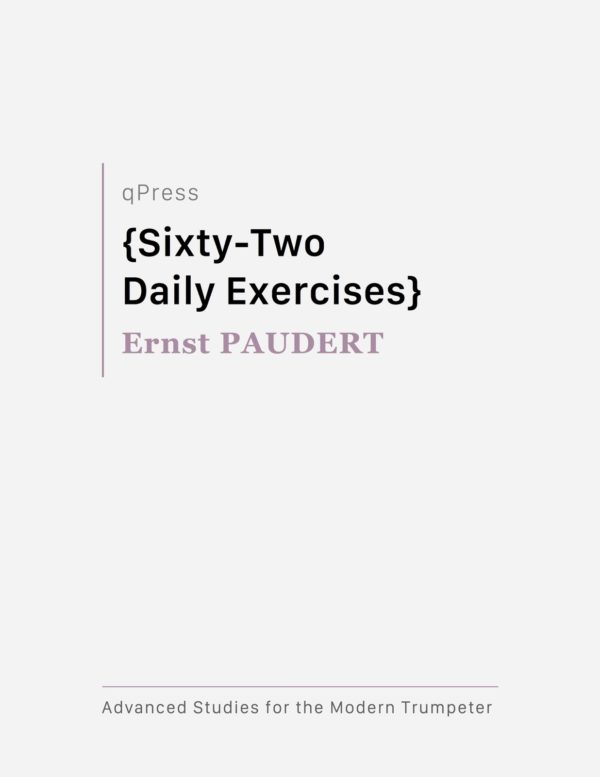 Paudert, 62 Daily Exercises-p01
