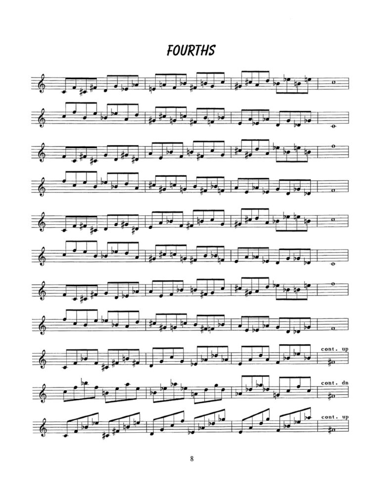 D'Aveni, Jazz Trumpet Technique Vol.1 Flexibility-p10