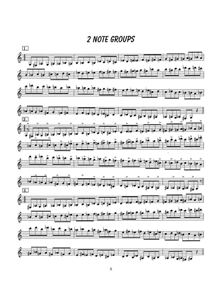 D'Aveni, Jazz Trumpet Technique Vol.3 Chromatics-p08a