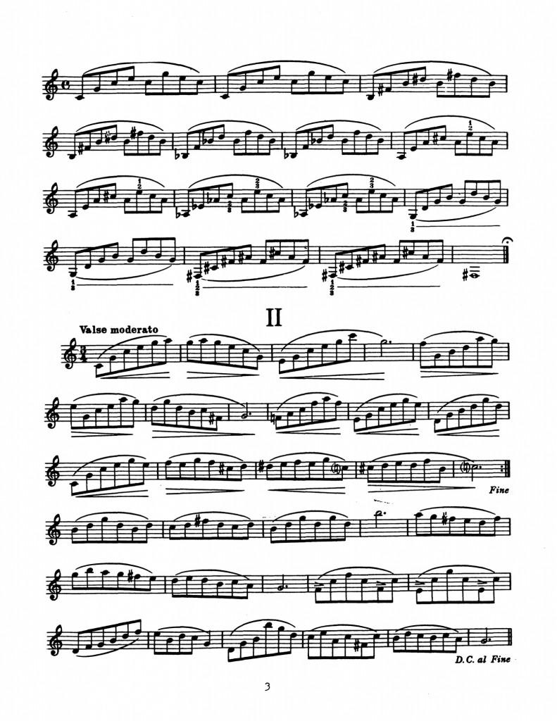 Glantz, 52 Famous Trumpet Studies 3
