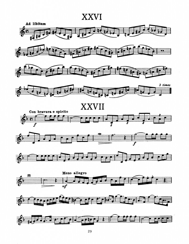 Glantz, 52 Famous Trumpet Studies 4