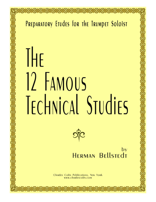 (clean) Bellstedt, Twelve Famous Technical Studies Letter
