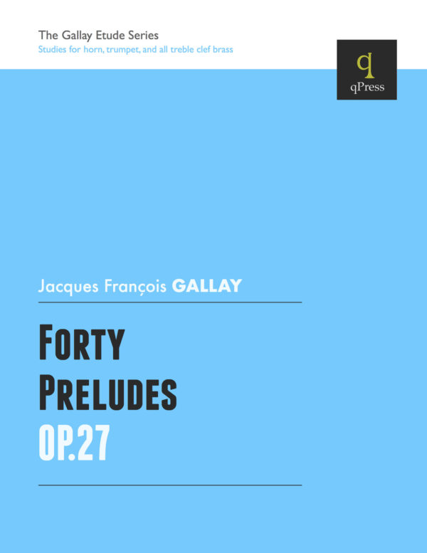Gallay, 40 Preludes op.27