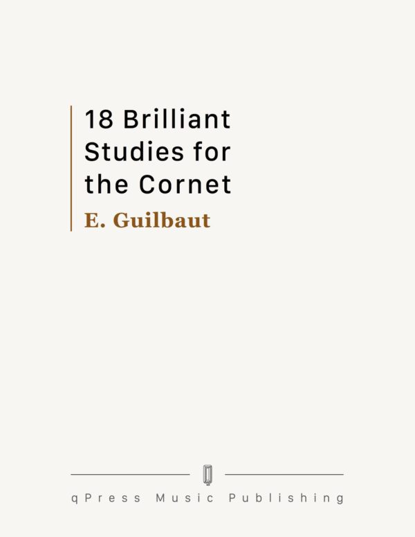 Guilbaut, 18 Brilliant Studies for the Cornet-p01
