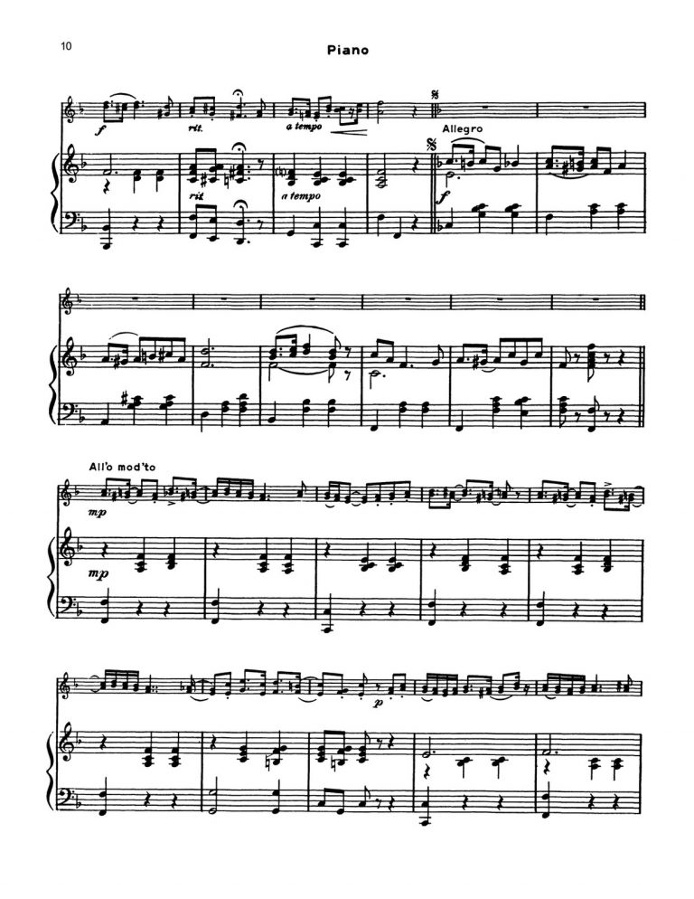 Vandercook, Trumpet Twosome Duet (2 trumpets and piano)-p10