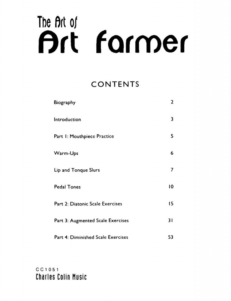 The Art of Art Farmer
