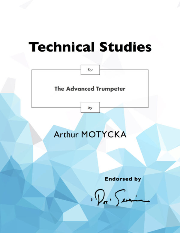 Motycka, Arthur, Technical Studies for the Advanced Trumpeter