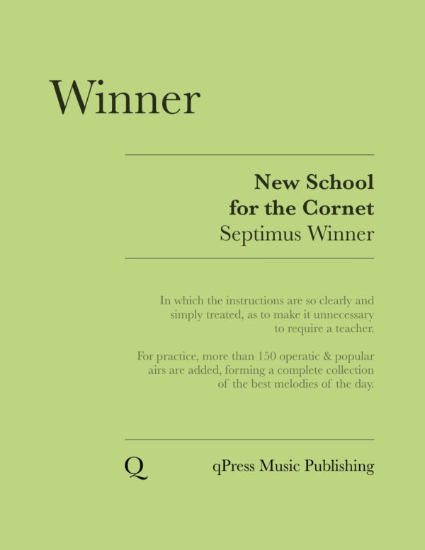 Winners, New School for the Cornet