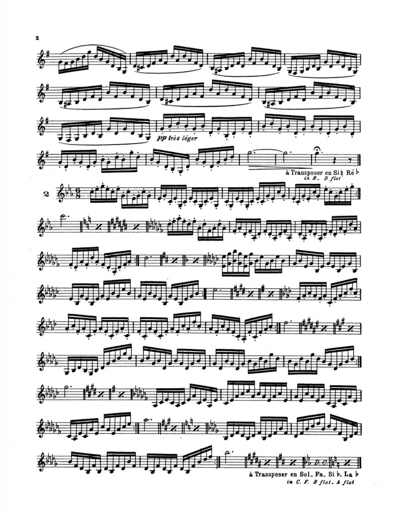 Gassie, Louis 65 Etudes for Trumpet 3