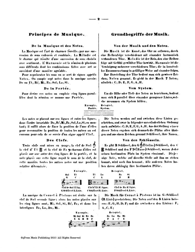 Guichard, Grande méthode complète et raisonnée pour le cornet à 2 et à 3 pistons-p04