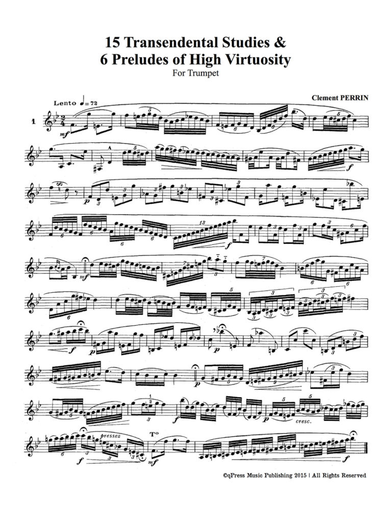 Perrin, 15 Transcendental Studies & 6 Preludes of High Virtuosity 3