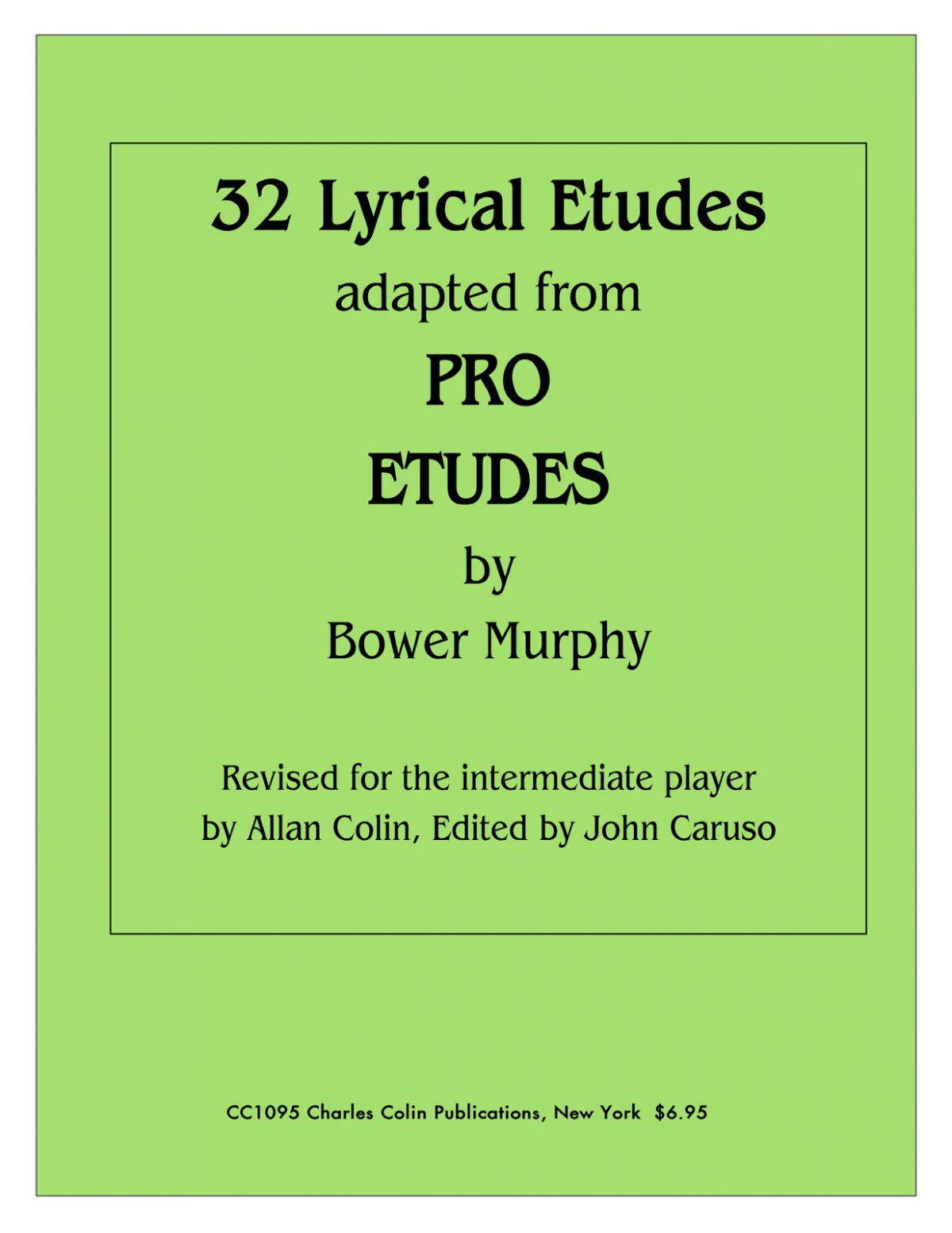 Murphy, 32 Lyrical Etudes (Adapted From Pro Etudes)