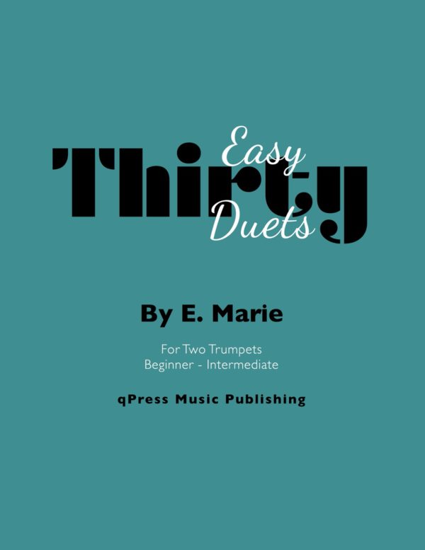 Marie, 30 Easy Duets-p01