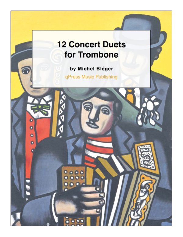 Bleger, 12 Concert Duets for Trombone 1