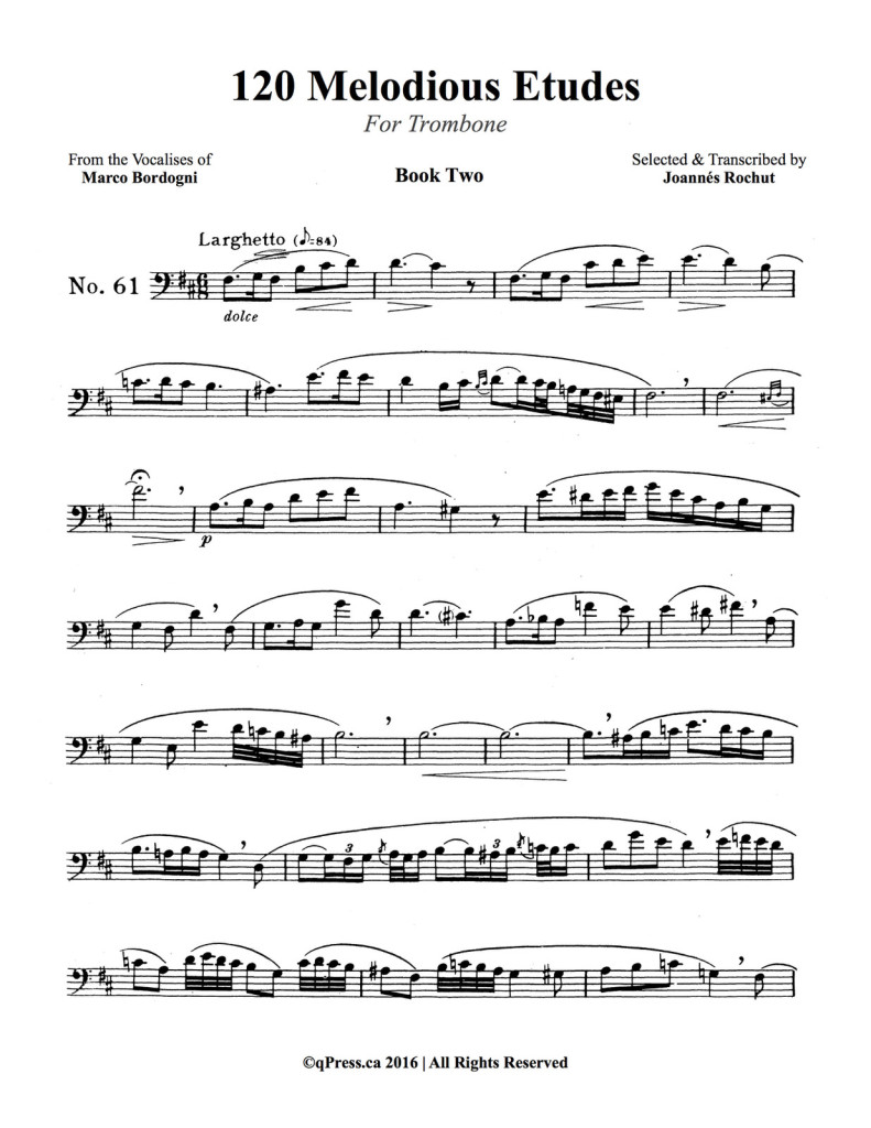Rochut's Melodious Etudes Volumes 1, 2, & 3