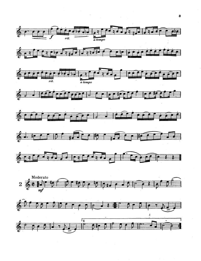 Small, Twenty-Seven Melodious and Rhythmical Exercises 3