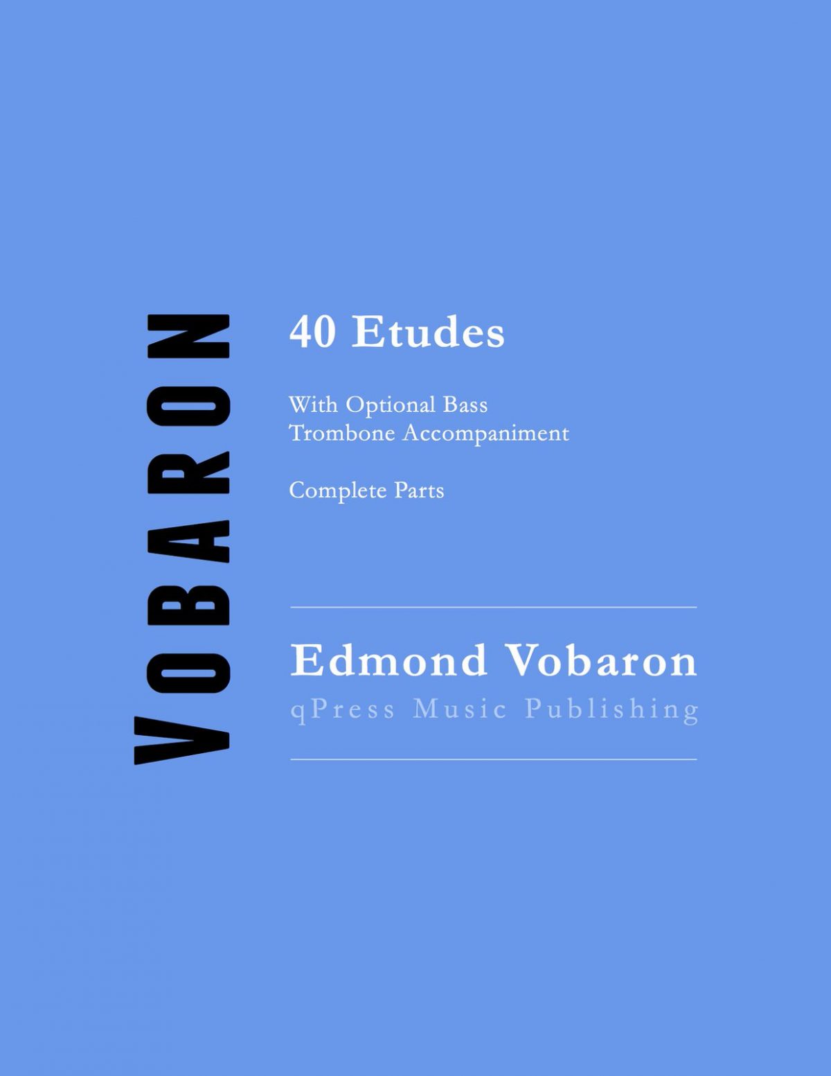 Vobaron 40 Etudes Complete Parts Cover-p1