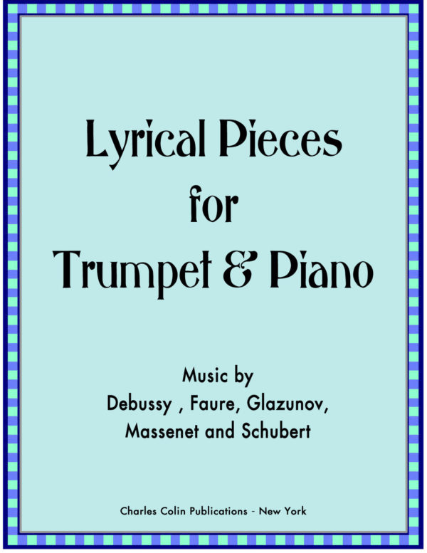 Ponzo, Lyrical Pieces for Trumpet and Piano