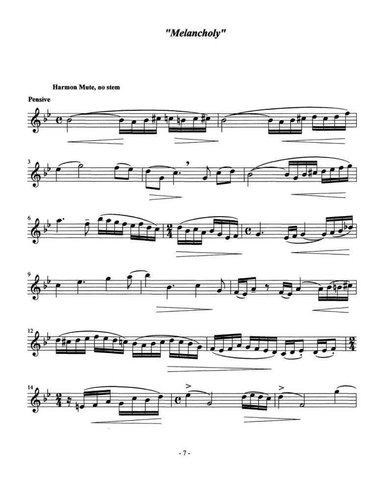 Ten Realizations for Solo Trumpet