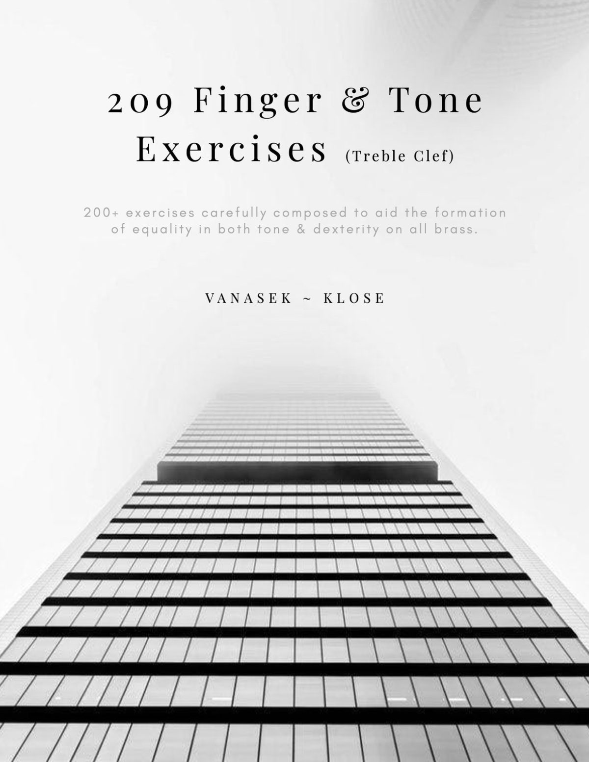 Vanasek-Klose, 209 Tone and Finger Exercises-p01