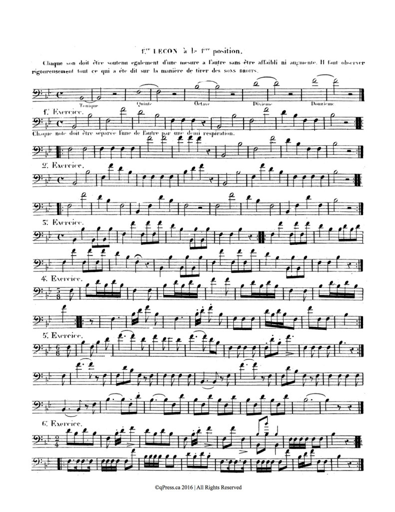 Berr & Dieppo, Methode Complete de Trombone a Coulisse 3