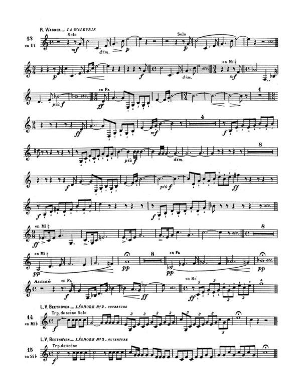 Foveau, Difficult Passages (Trumpet)-p15