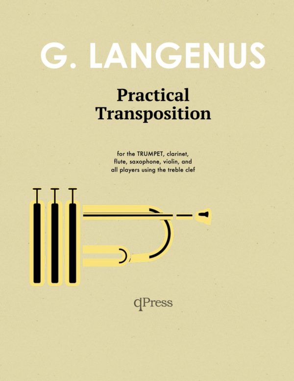 Langenus, Gustave, Practical Transposition for Trumpet-p01