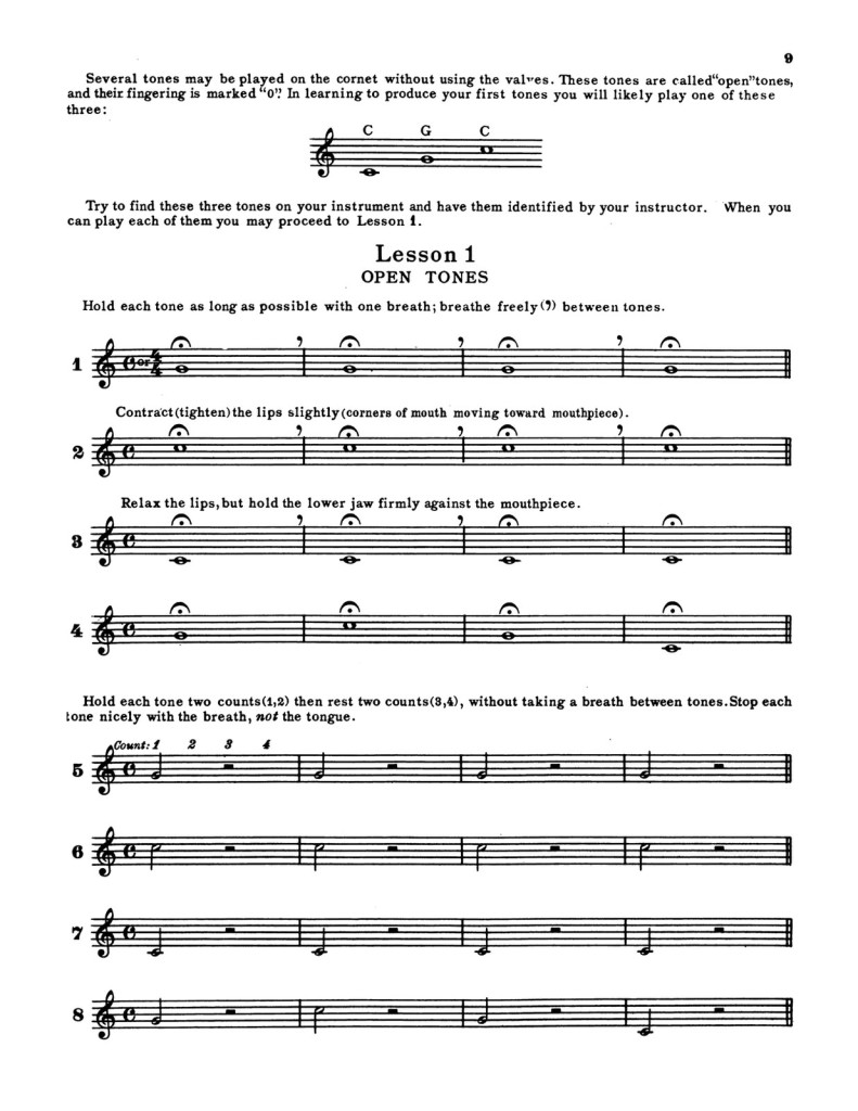 Hindsley, Mark H, The Music Educator's Basic Method for the Trumpet 3