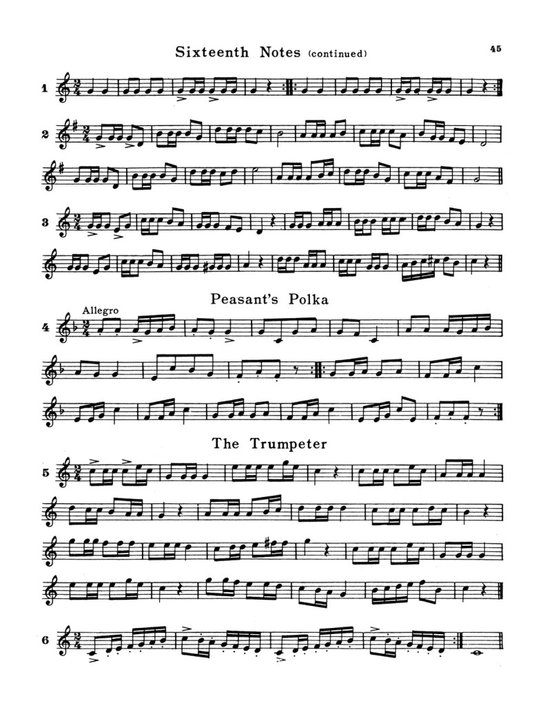 Pease, Donald J, Fundamental Method for the Cornet or Trumpet 5