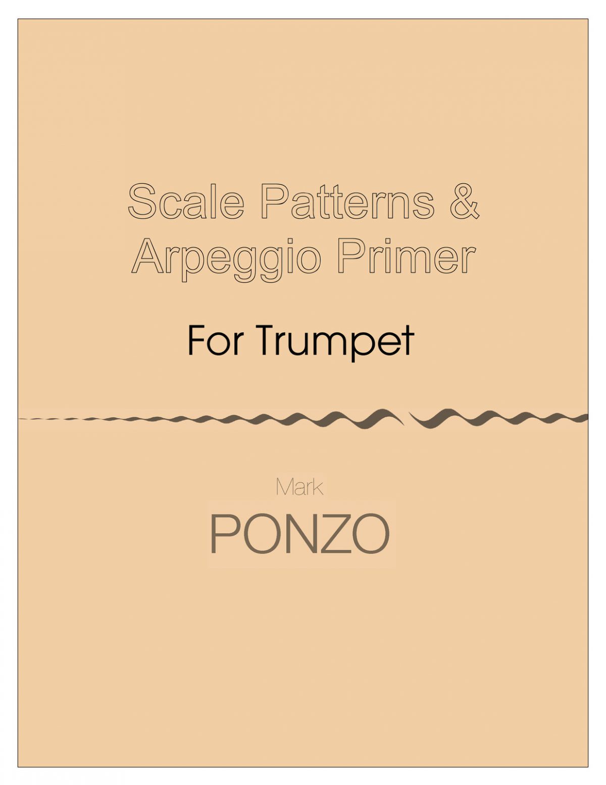 Ponzo, Scale Pattern and Arpeggio Primer for Trumpet