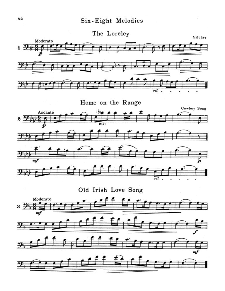 Pease, Fundamental Method for the Trombone and Baritone 5
