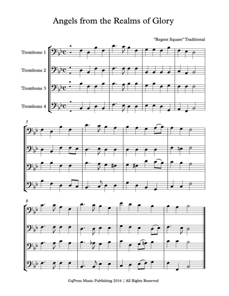 Various, Traditional Carols Orks (Trombone)-p04